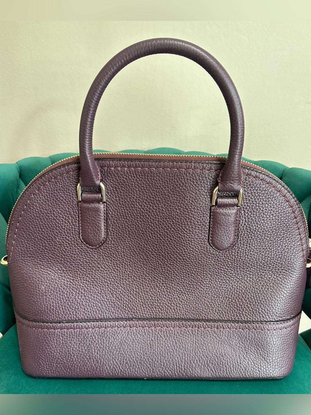 kate spade Plum Satchel Bag - Picture 5 of 10